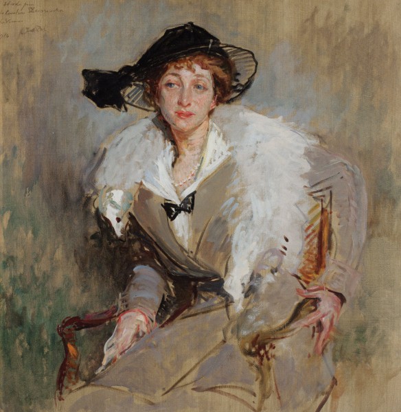 Etude pour le portrait de la comtesse Bavarowska