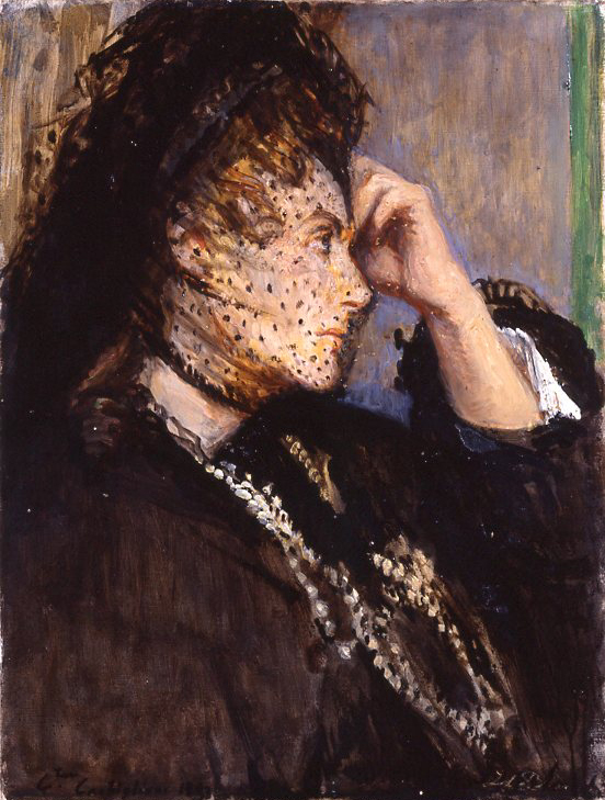 La comtesse de Castiglione de profil