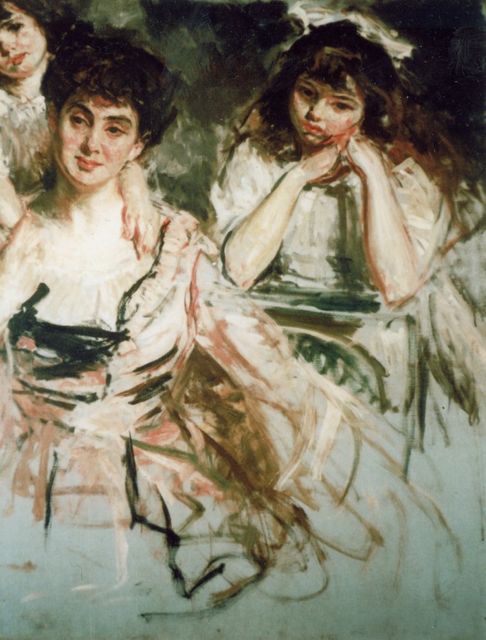 Etude pour Sara Unzué de Madero et ses filles