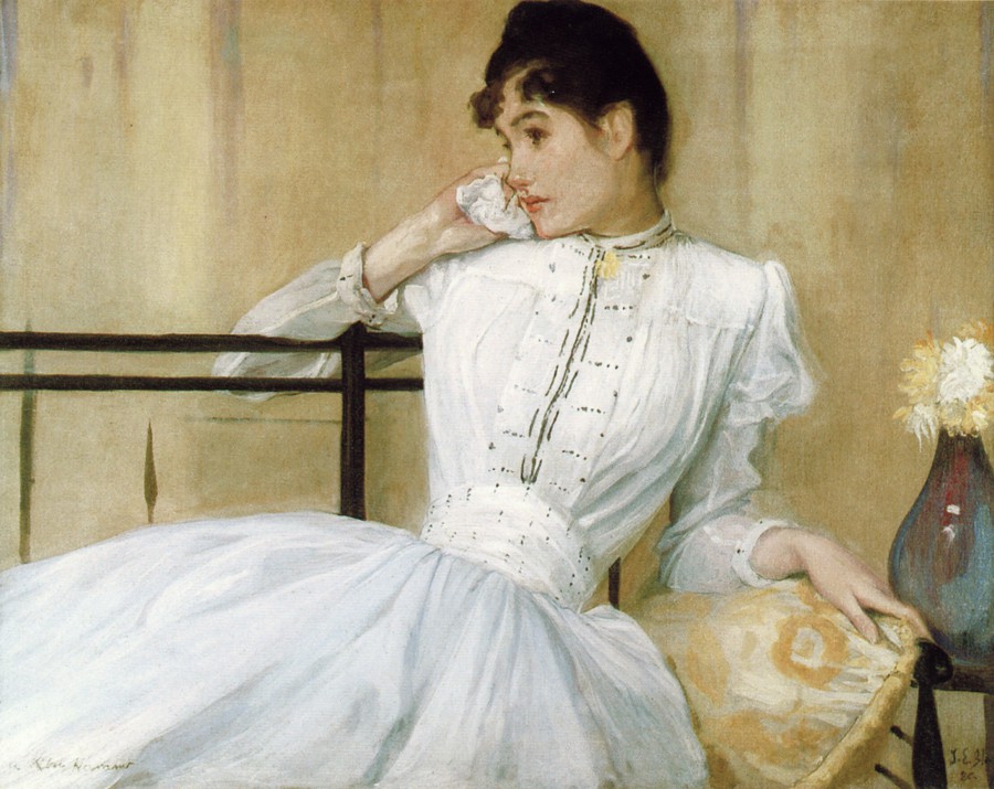 Henriette Chabot au mouchoir