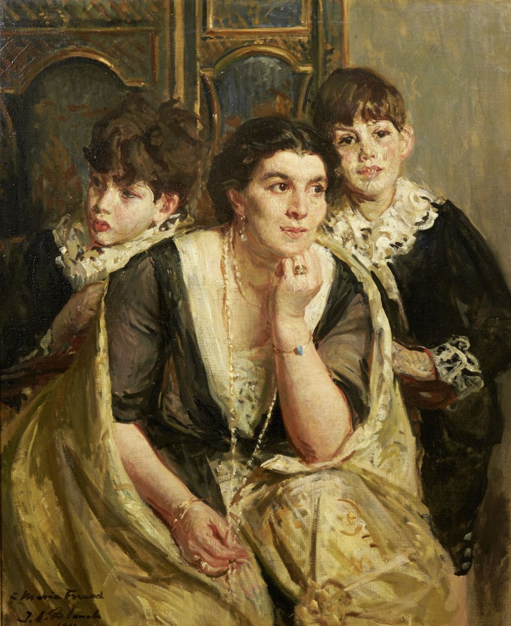Marya Freund et ses fils