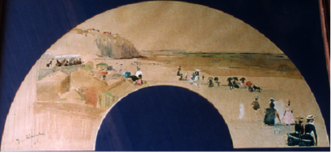 La plage de Dieppe au Bas-Fort-Blanc