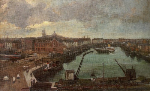 Le bassin Duquesne à Dieppe