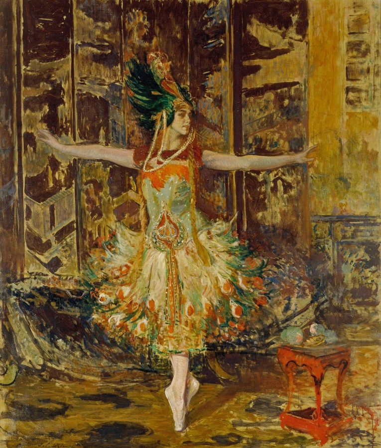 Tamara Karsavina dans le rôle de L’Oiseau de feu