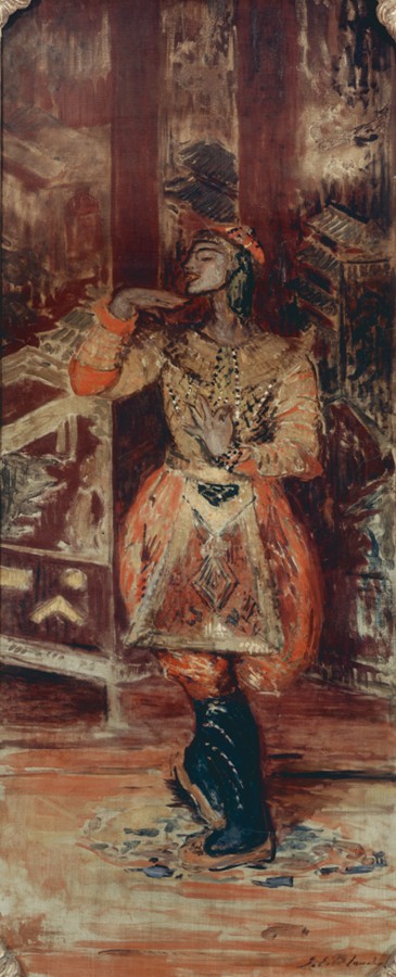 Vaslav Nijinsky dans Les Orientales