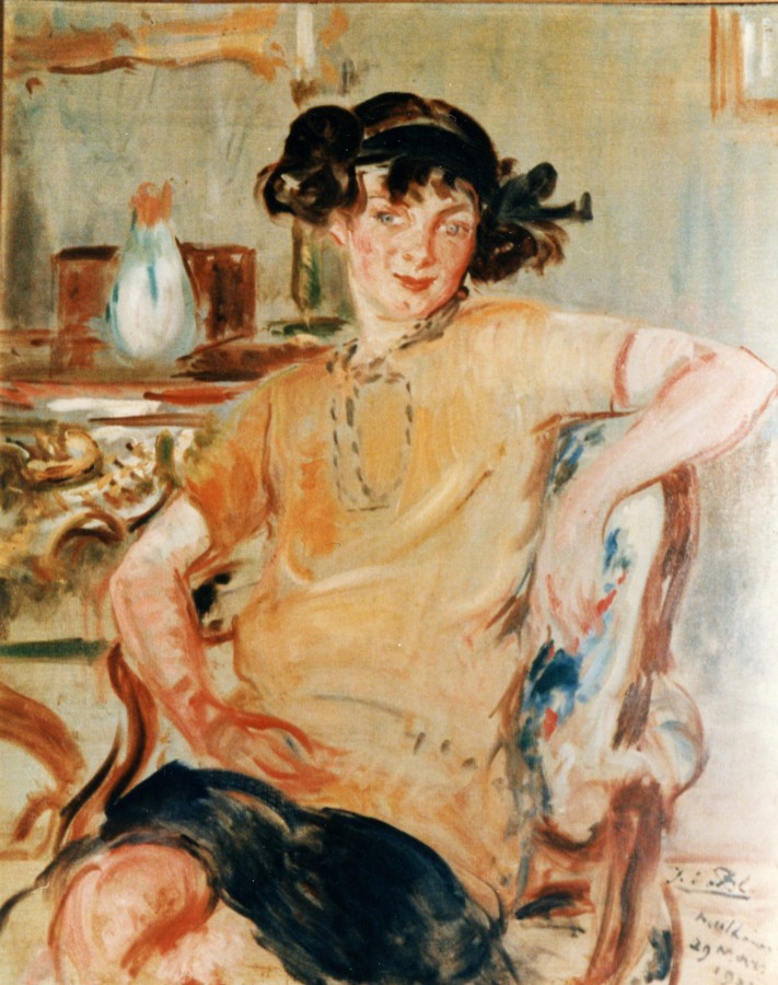 Esther de Retz, jeune fille