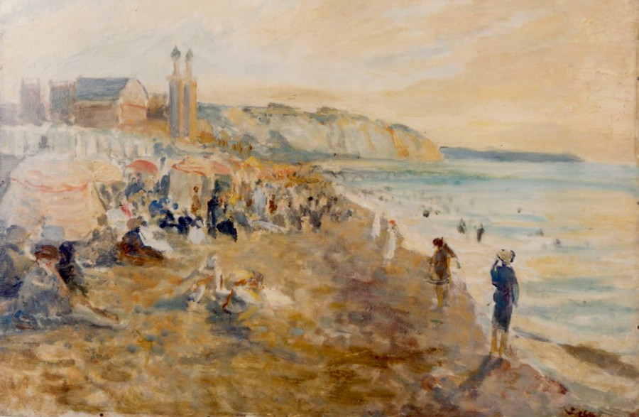 La plage de Dieppe