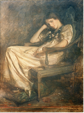Désirée Manfred assise