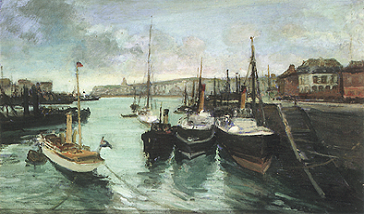 L’avant-port de Dieppe