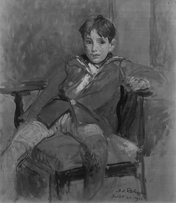 Félicien, fils du peintre Félicien Cacan