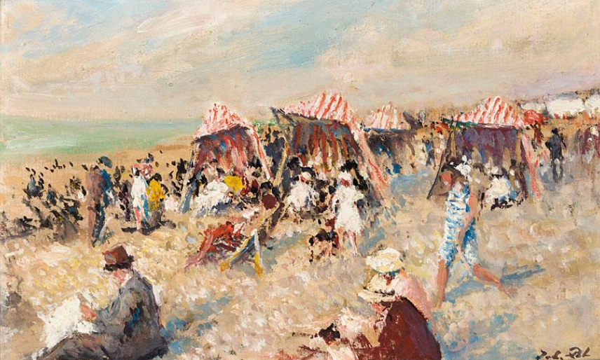 La plage à Dieppe