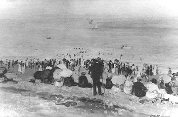 La plage de Dieppe