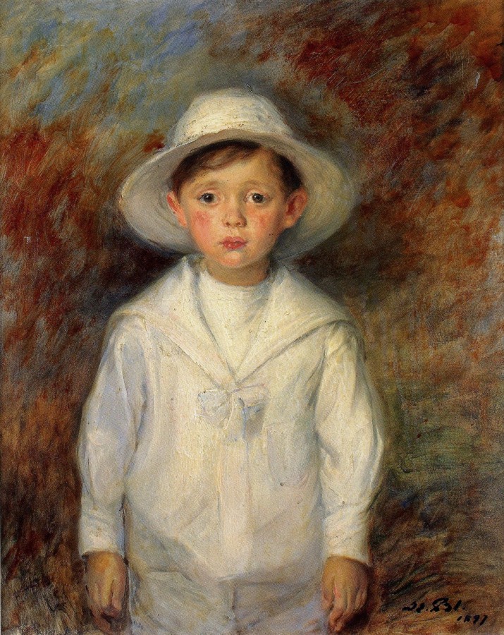 Jean Helleu à 4 ans
