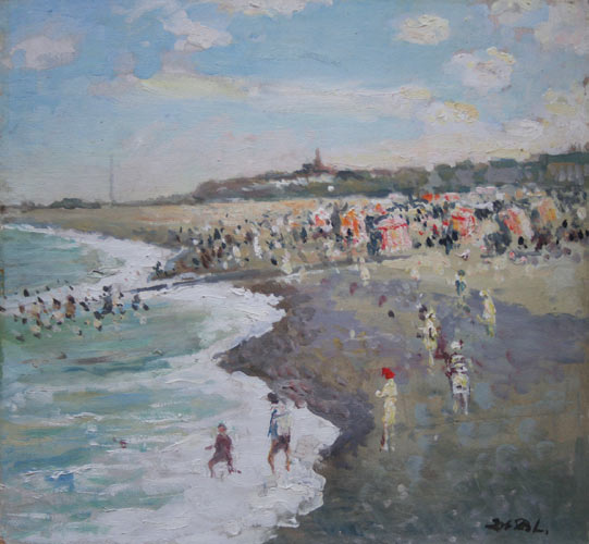 La plage de Dieppe