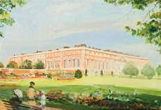 Hampton Court, par temps d’été