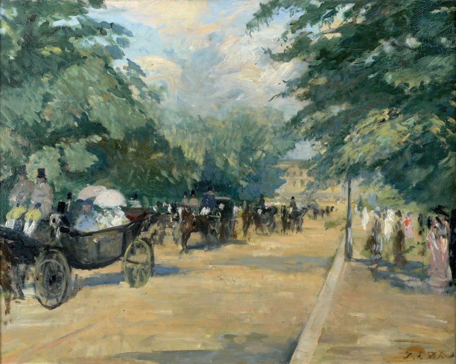 Promenade au bois de Boulogne