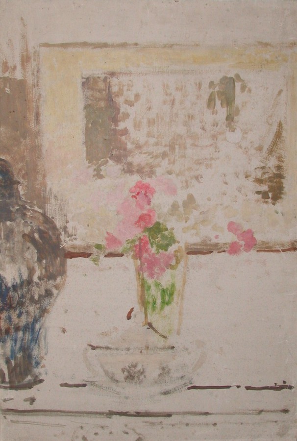 Etude pour un bouquet de fleurs