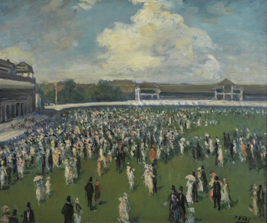 Lord’s Cricket Ground à Londres, l’heure du thé