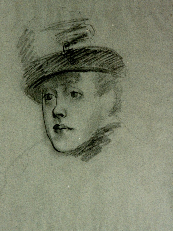 Etude pour le portrait présumé de Mary Cassatt