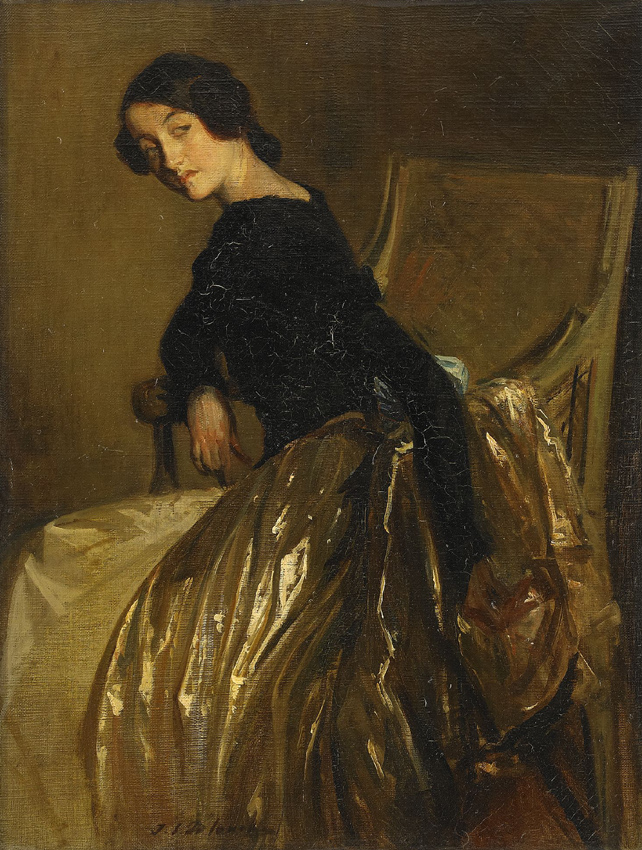 Désirée Manfred à la robe argentée