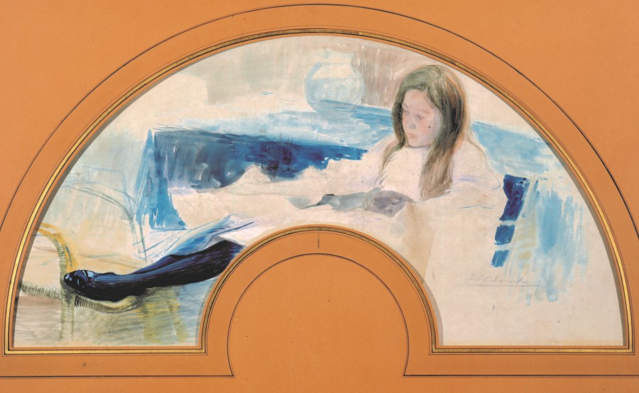Lucie Esnault lisant