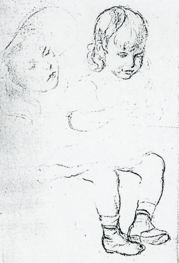 Etude pour “Madame Thaulow et ses enfants”, La Mandarine