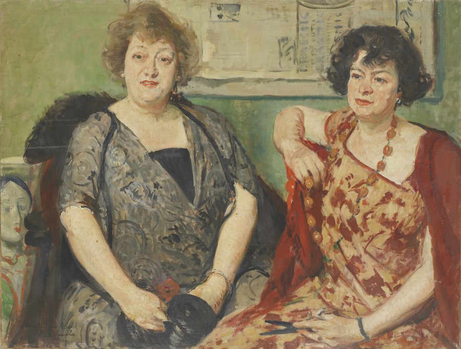 Les soeurs About dans leur atelier de modiste