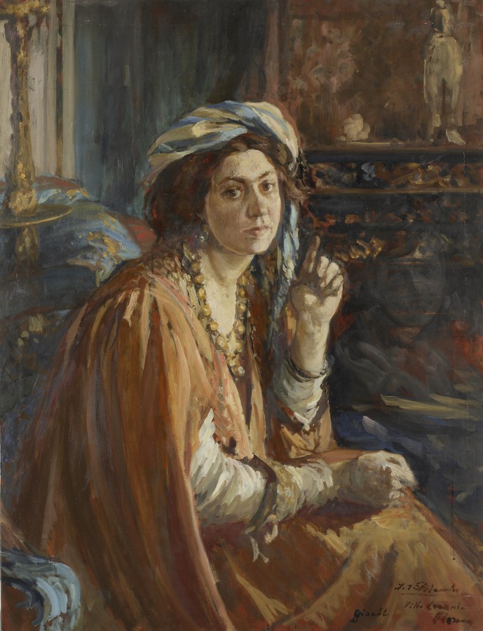 Mabel Dodge à la ville Curonia, Florence