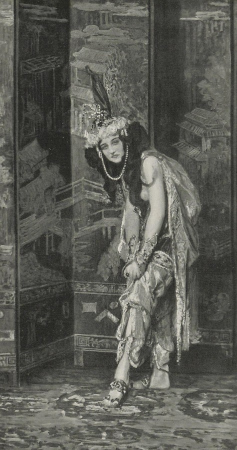 Ida Rubinstein en Zobéide dans Shéhérazade