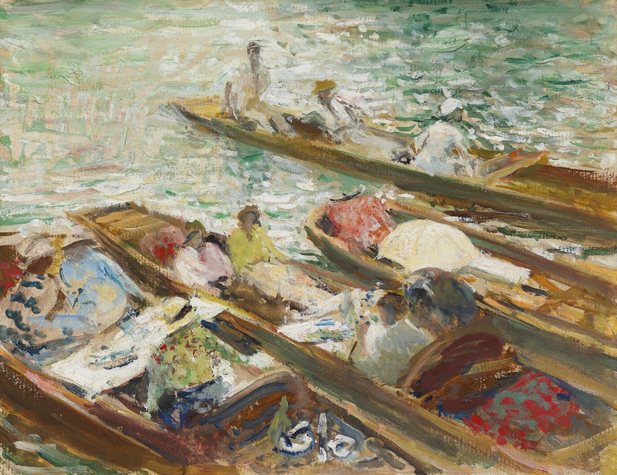 Les bachots à Henley, Angleterre