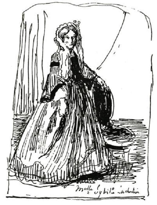 Illustration pour Aymeris : Mademoiselle Sybille Lachertier