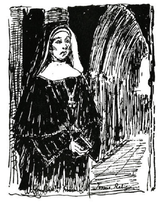 Illustration pour Aymeris : Jessie religieuse