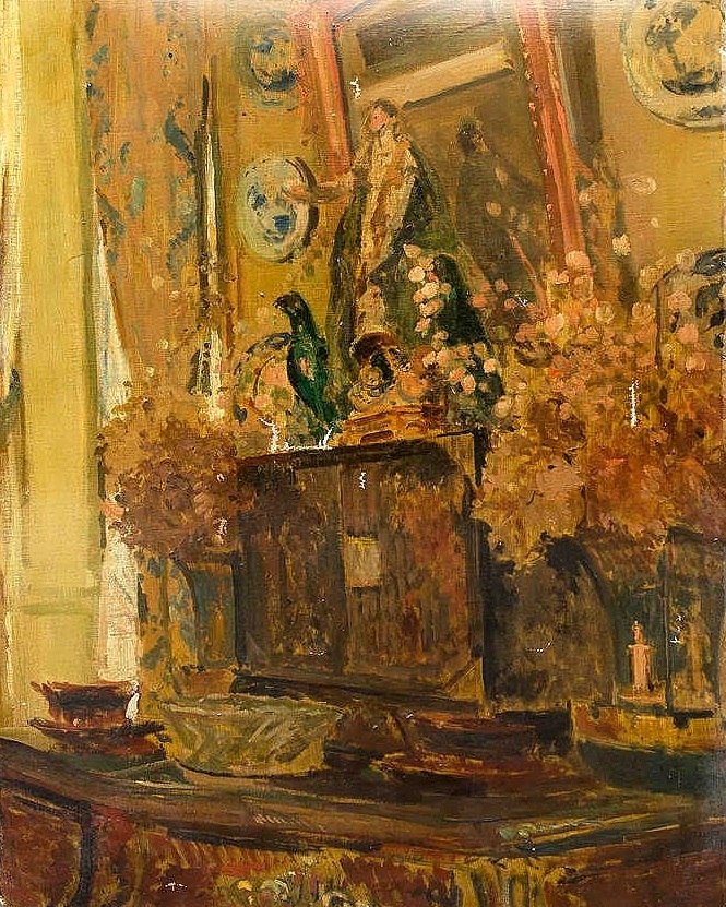 Intérieur à la madonne, Offranville
