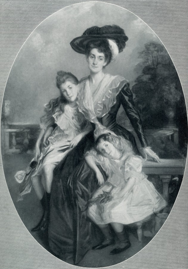 Portrait de Madame Jacques Kulp et de ses enfants