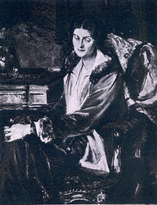 Etude pour le portrait de la baronne de Rothschild