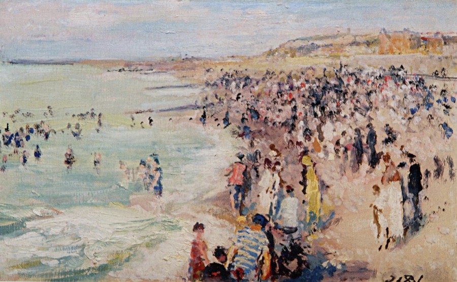 La plage de Dieppe