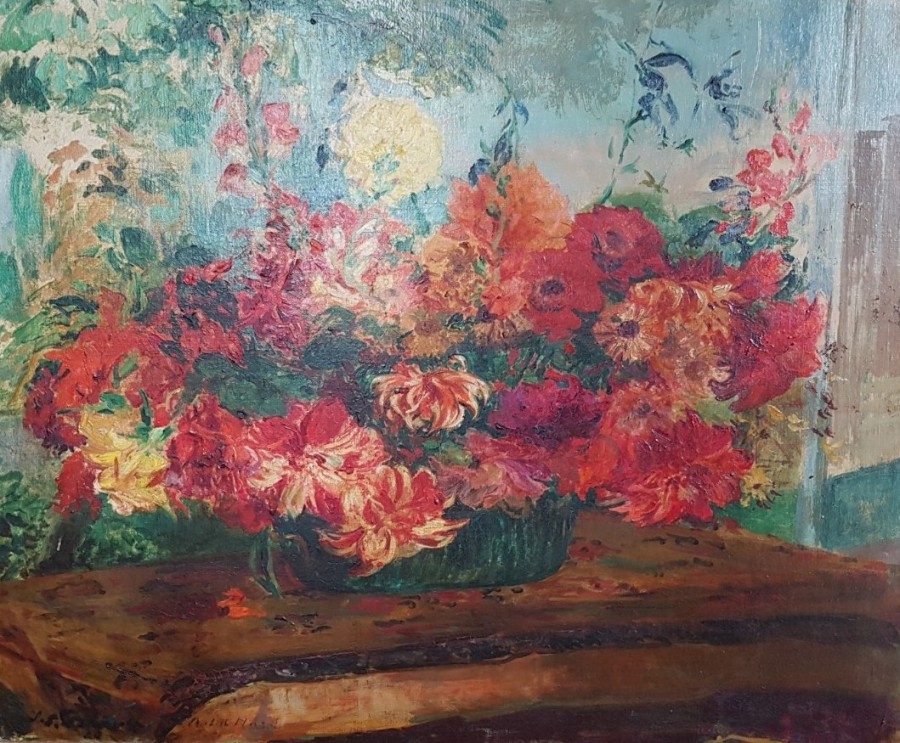 Bouquet de dahlias
