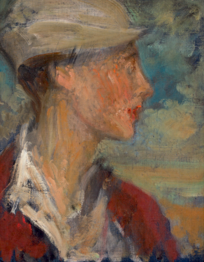 Elmire Casadavant de profil