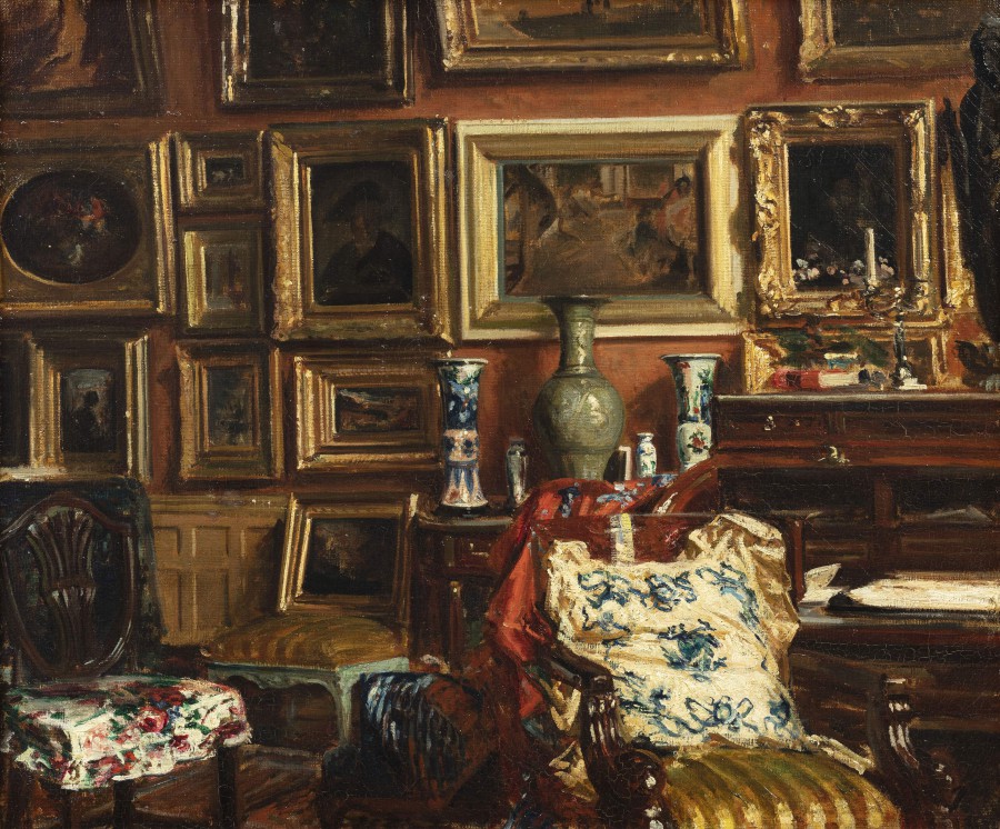 L'atelier-salon de Jacques-Emile Blanche à Auteuil