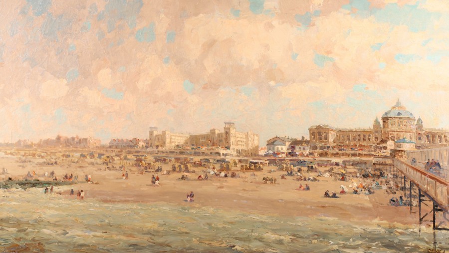 La plage de Brighton