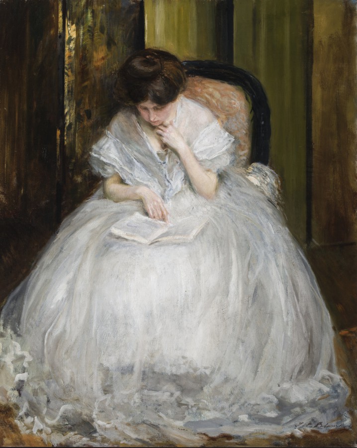 Lucie Esnault lisant